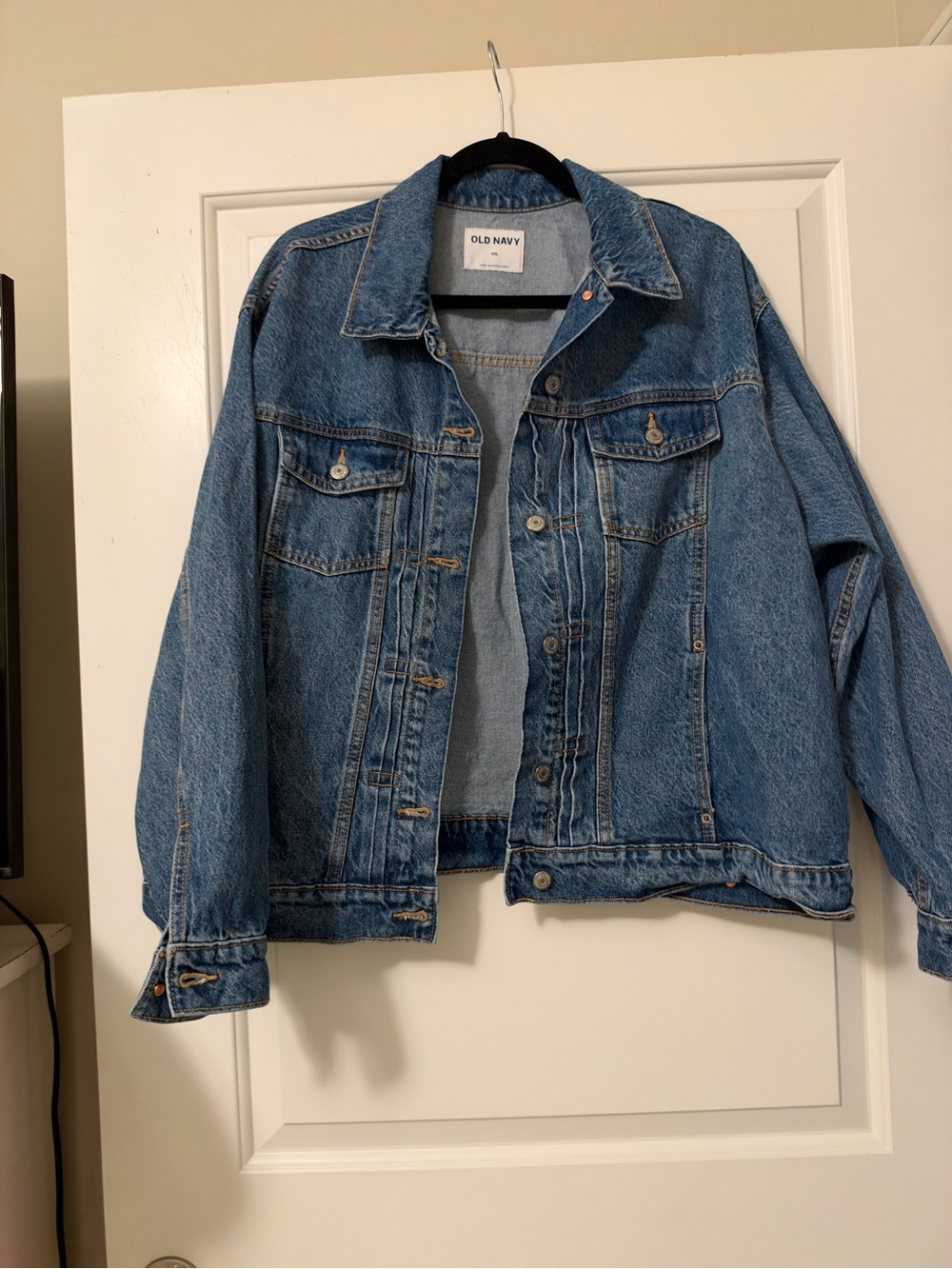 Old Navy Classic Medium Blue Denim Jacket